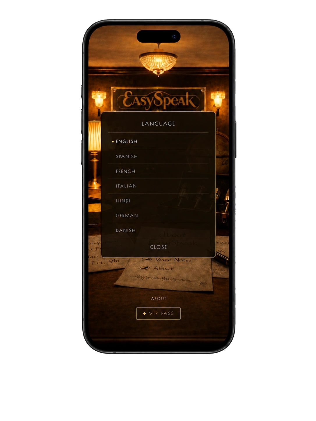 Language Settings